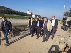 Adnan Menderes Müzesi’ndeki köprü inşaatı tamamlanıyor