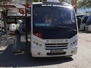 Muğla Büyükşehir’in Milas’ta dezenfekte çalışmaları devam ediyor