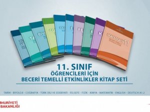 MEB’den 11. Sınıf öğrencilerine ‘Beceri Temelli Etkinlikler Kitap Seti’