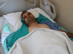 Böbreğinden 11 santimlik tümör çıkarıldı