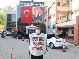 Efeler belediyesi sokak hayvanları için yürüyen İğdigül’ü ağırladı