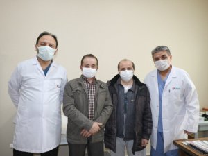 Kalp rahatsızlığı olan iki kardeş şifayı Tekden Hastanesi’nde buldu