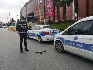 İstanbul’da drone destekli trafik denetimi