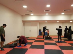 Beyoğlu’nda engeller sporla kalkıyor