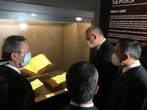“İnanç ve Sanat” sergisi Bakan Ersoy’un katılımıyla açıldı