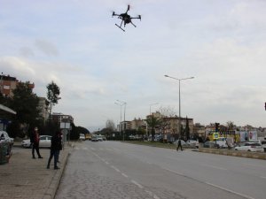 Drone destekli denetimde 45 dakikada 6 bin TL ceza uygulandı