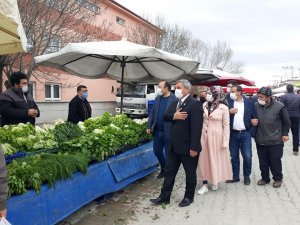 Başkan Arif Teke: ’’Halk pazarımız ilçe ekonomimiz için çok önemli’’