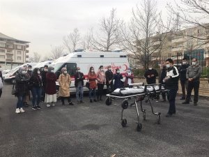 112 acil sağlık çalışanlarına tıbbi cihaz eğitimi