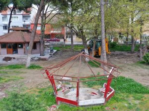 Mütevelli’deki park ve kafeterya yenileniyor