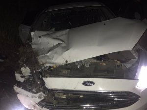 Bakan Koca, sağlık çalışanlarının kaza yaptığı otomobili paylaştı