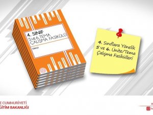 Milli Eğitim Bakanlığı 4. sınıf öğrencileri için hazırlanan çalışma fasiküllerinin 5. ve 6. ünitelerini yayınladı