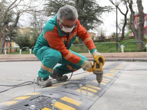 Başkentteki hız kesicilerle trafik daha güvenli