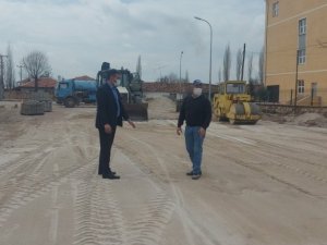 Aslanapa’da altyapı ve çevre düzenleme çalışmaları