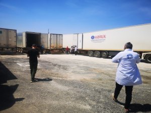 Suriye’ye 7 tır ilaç ve tıbbı malzeme