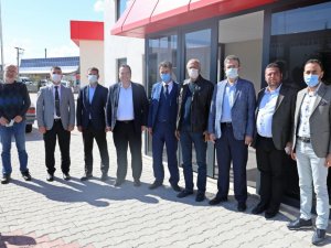 Başkan Dutlulu’dan OSB’ye ziyaret