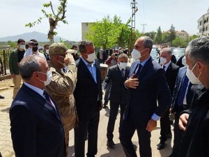 AK Partili Şamil Tayyar’ın babası İslahiye’de son yolculuğuna uğurlanıyor