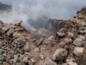 Yaylada çıkan yangında 2 ağıl kül oldu