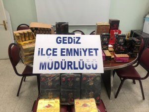 Gediz’de 513 adet kaçak ve sahte cinsel gücü arttırıcı ürün ele geçirildi