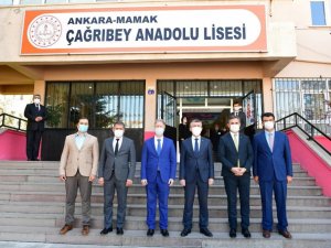 Mamak Belediyesi’nden öğrencilere online (çevrimiçi) sınav desteği ve ziyaret