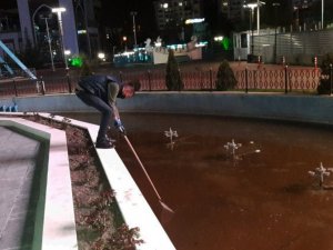 Başkent’te sahura kadar temizlik seferberliği