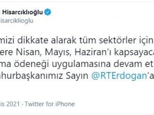 TOBB Başkanı Hisarcıklıoğlu’ndan Cumhurbaşkanı Erdoğan’a teşekkür