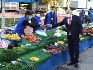 Başkan Altınok’tan semt pazarlarına Ramazan denetimi