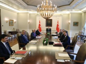 Yüksek İstişare Kurulu, Cumhurbaşkanı Recep Tayyip Erdoğan başkanlığında Çankaya Köşkü’nde toplandı