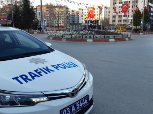 Afyonkarahisar’da 82 saatlik sokağa çıkma kısıtlaması başladı