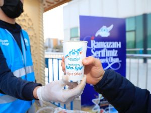 Sultangazi’de sıcak çorba çeşmesi