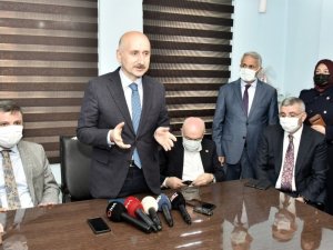 Ulaştırma ve Altyapı Bakanı Karaismailoğlu Gümüşhane’de