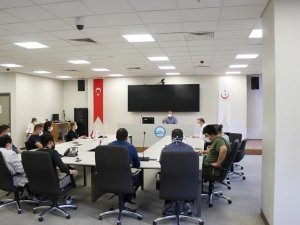 Pandemi kurul toplantısı yapıldı