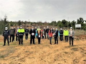 Kütahya’da Türk Polis Teşkilatı için fidan dikildi