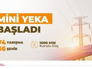 36 şehrin güneşini enerjiye çevirecek 74 yarışmanın ilki bugün yapılacak