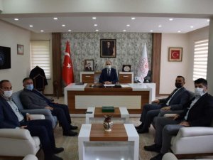 AK Parti heyetinden il müdürlerine ziyaret