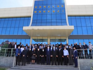DATÜB heyeti Azerbaycan’da şehit aileleri ile görüştü