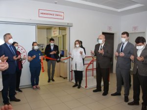 Hayrabolu Devlet Hastanesinde diyaliz ünitesi hizmete açıldı