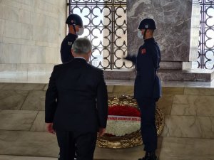 Türk Veteriner Hekimleri Birliği’nden Anıtkabir’e ziyaret