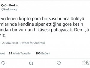 4 ay öncesinden Thodex firmasının dolandırıcı olabileceğini bildi
