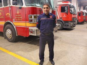 İftar saatinde itfaiye erlerinin zorlu mesaisi