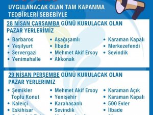 Merkezefendi’de pazar yerlerinin günü değişti