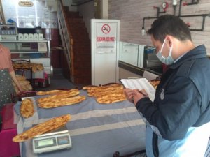 Hisarcık’taki fırınlarda Ramazan denetimi