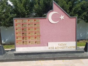Şehitler anıtı yenilendi