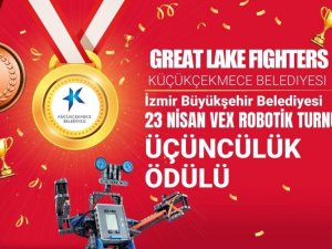 Küçükçekmece bilgi evleri robotik takımı, ödüle doymuyor