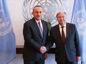 Bakan Çavuşoğlu, BM Genel Sekreteri Guterres ile görüştü