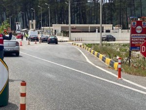 Tam kapanma öncesi Marmaris’e girişte denetimler sıkılaştı