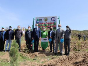 Simav’ın TEMA dedesi Ömer Önder anısına hatıra ormanı