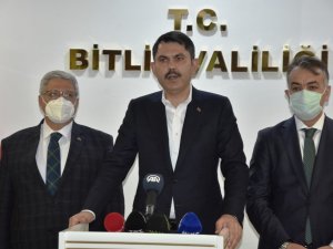 Çevre ve Şehircilik Bakanı Kurum’un Bitlis ziyareti