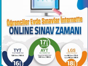 Muğla Büyükşehir’den öğrencilere online sınav desteği