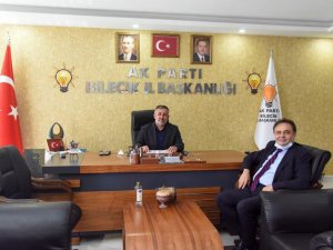 Belediye Başkanı Şahin’den AK Parti’ye ziyaret