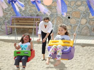 Başkan Filiz Ceritoğlu Sengel, miniklere verdiği park sözünü tuttu